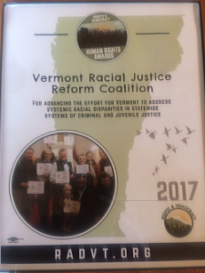 Racial Justice Reform Coalition Receives Human Rights Award